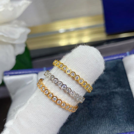 [Clover Jewelry]BEE LOVE DIAMOND PAVED SMALL RING