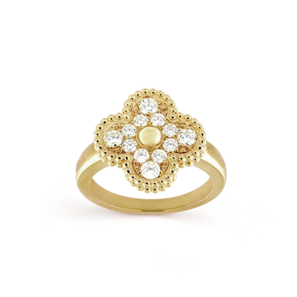 [Clover Jewelry]CLOVER DIAMOND RING