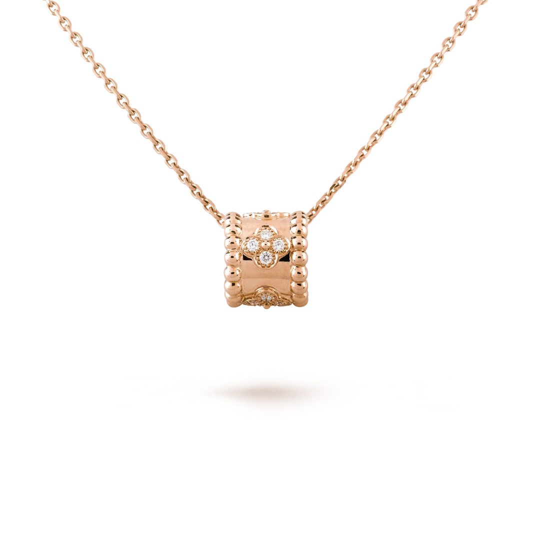 [CLOVER JEWELRY]PERLEE PEDANT NECKLACE GOLD / ROSE GOLD