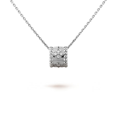 [CLOVER JEWELRY]PERLEE PEDANT SIVLER DIAMOND NECKLACE