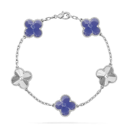 [Clover Jewelry]CLOVER 5 MOTIF BLUE VEINS BRACELET COLLECTION