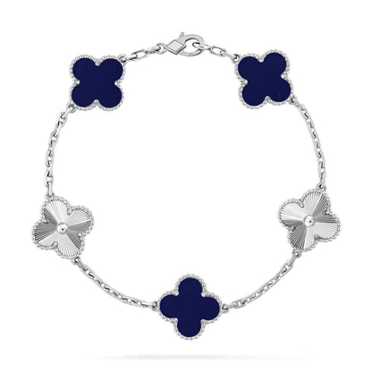 [CLOVER JEWELRY]CLOVER 5 MOTIF LAPIS LAZULI BRACELET COLLECTION