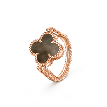 [CLOVER JEWELRY]CLOVER RIVERSIBLE RING ROSE GOLD COLLECTION