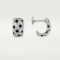 [Clover Jewelry]PANTHERE MINI FULL DIAMOND EARRINGS