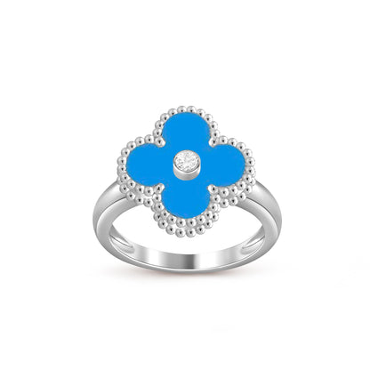 [CLOVER JEWELRY]CLOVER SILVER DIOMND RING COLLECTION