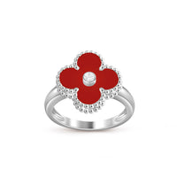 [CLOVER JEWELRY]CLOVER SILVER DIOMND RING COLLECTION