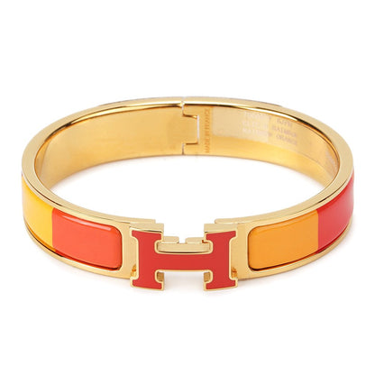 [Clover Jewelry]H BRACELET ORANGE RAINBOW CERAMIC