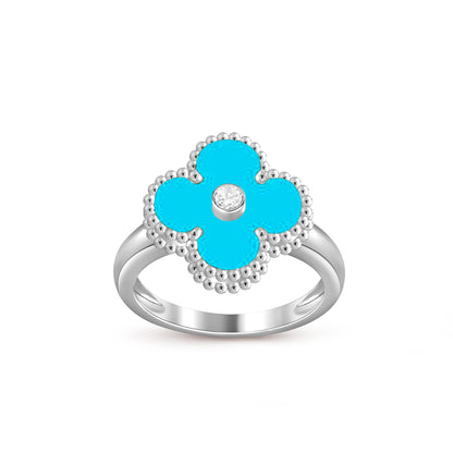 [CLOVER JEWELRY]CLOVER SILVER DIOMND RING COLLECTION