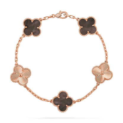 [Clover Jewelry] CLOVER 5 MOTIF GRAY MOP BRACELET COLLECTION