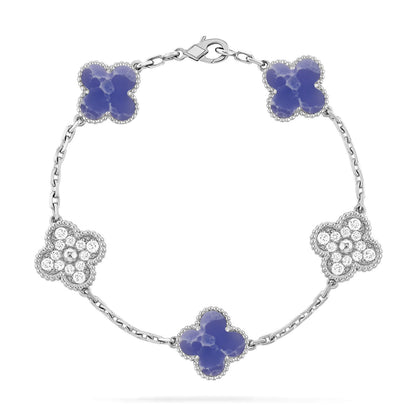 [Clover Jewelry]CLOVER 5 MOTIF BLUE VEINS BRACELET COLLECTION