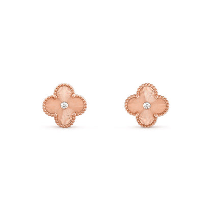 [CLOVER JEWELRY]CLOVER  15MM DIAMOND EARRINGS COLLECTION