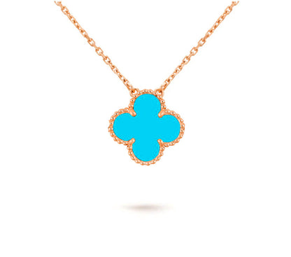 [CLOVER JEWELRY]CLOVER 15MM SINGLE FLOWER NECKLACE COLLECTION