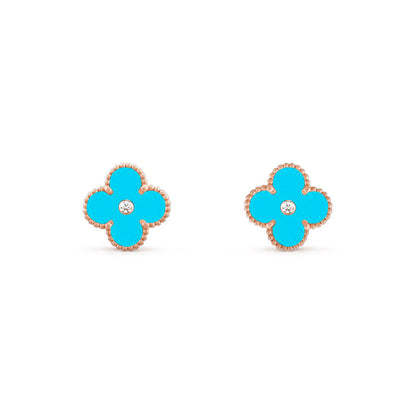 [CLOVER JEWELRY]CLOVER  15MM DIAMOND EARRINGS COLLECTION