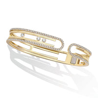 [Clover Jewelry]MOVE 10TH PAVED DIAMOND BRACELET