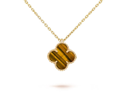[CLOVER JEWELRY]CLOVER MINI 9.5MM CARNELIANS NECKLACE COLLECTION