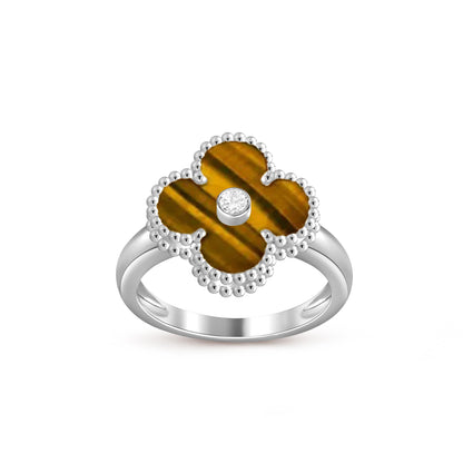 [CLOVER JEWELRY]CLOVER SILVER DIOMND RING COLLECTION