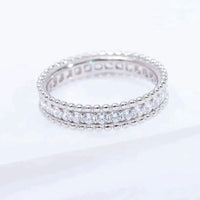 [CLOVER JEWELRY]PERLEE DIAMOND SILVER RING