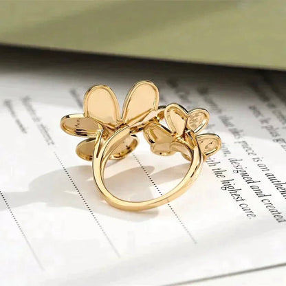 [CLOVER JEWELRY]CLOVER COMOS GOLD DIAMOND RING