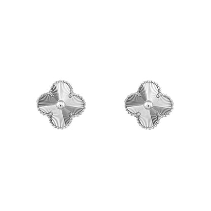 [CLOVER JEWELRY]CLOVER SILVER 15MM EARRINGS COLLECTION