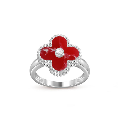 [CLOVER JEWELRY]CLOVER SILVER DIOMND RING COLLECTION