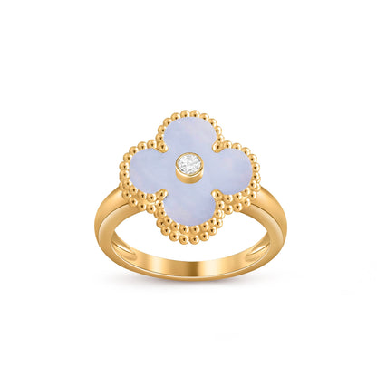 [CLOVER JEWELRY]CLOVER DIAMOND RING GOLD COLLECTION