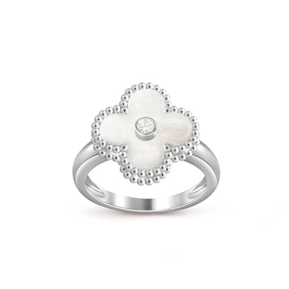 [CLOVER JEWELRY]CLOVER SILVER DIOMND RING COLLECTION