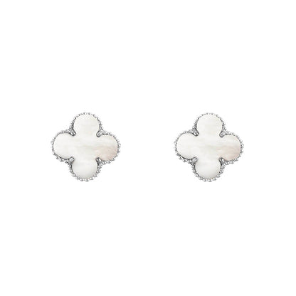[CLOVER JEWELRY]CLOVER SILVER 15MM EARRINGS COLLECTION