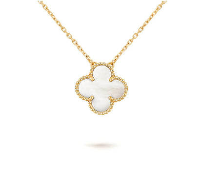 [CLOVER JEWELRY]CLOVER 15MM SINGLE FLOWER NECKLACE COLLECTION
