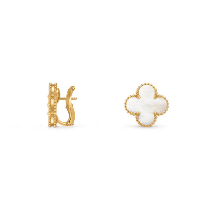 [CLOVER JEWELRY]CLOVER 15MM MOP EARRINGS COLLECTION