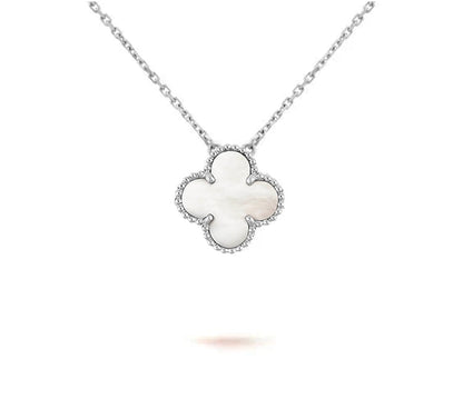 [CLOVER JEWELRY]CLOVER 15MM NECKLACE SILVER COLLECTION