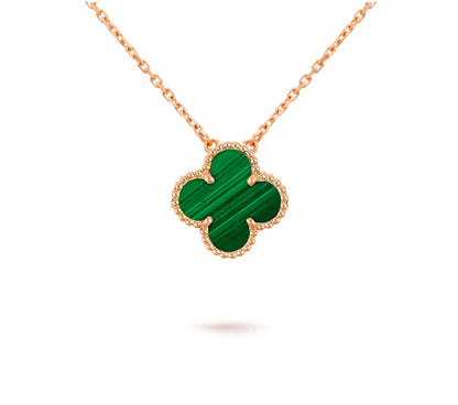 [CLOVER JEWELRY]CLOVER 15MM SINGLE FLOWER NECKLACE COLLECTION