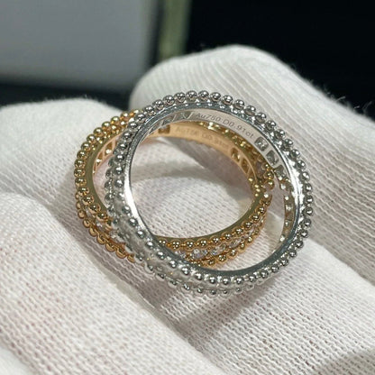 [Clover Jewelry]PERLEE DIAMOND ROSE GOLD RING