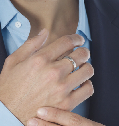 [Clover Jewelry]ALLIANCE LIENS VIDENCE 4MM RING