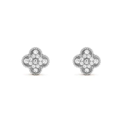 [CLOVER JEWELRY]CLOVER SILVER 15MM EARRINGS COLLECTION