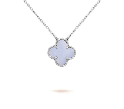 [CLOVER JEWELRY]CLOVER 15MM NECKLACE SILVER COLLECTION