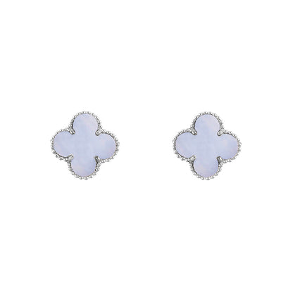 [CLOVER JEWELRY]CLOVER SILVER 15MM EARRINGS COLLECTION