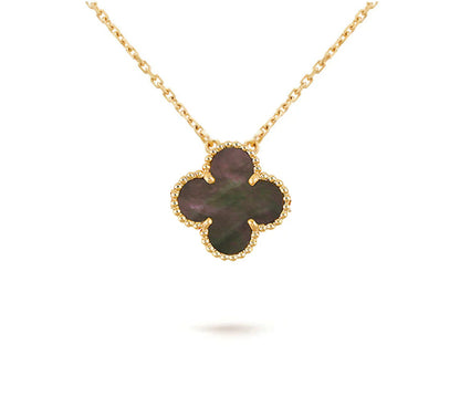 [CLOVER JEWELRY]CLOVER 15MM SINGLE FLOWER NECKLACE COLLECTION