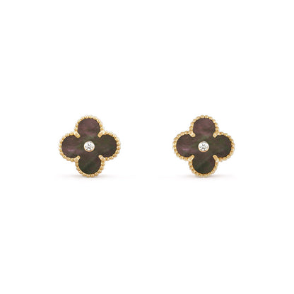 [CLOVER JEWELRY]CLOVER  15MM DIAMOND EARRINGS COLLECTION
