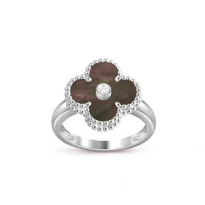 [CLOVER JEWELRY]CLOVER SILVER DIOMND RING COLLECTION