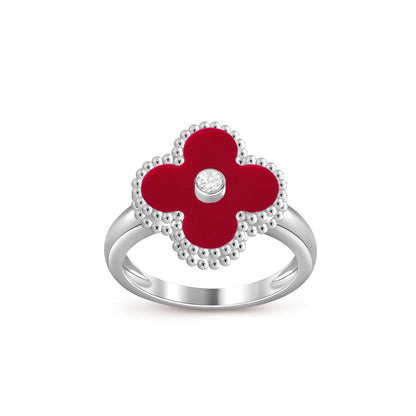 [CLOVER JEWELRY]CLOVER SILVER DIOMND RING COLLECTION