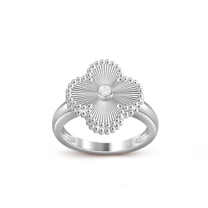 [CLOVER JEWELRY]CLOVER SILVER DIOMND RING COLLECTION