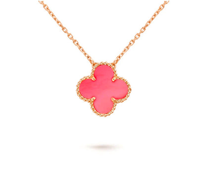 [CLOVER JEWELRY]CLOVER 15MM SINGLE FLOWER NECKLACE COLLECTION