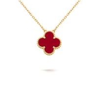 [CLOVER JEWELRY]CLOVER 15MM SINGLE FLOWER NECKLACE COLLECTION