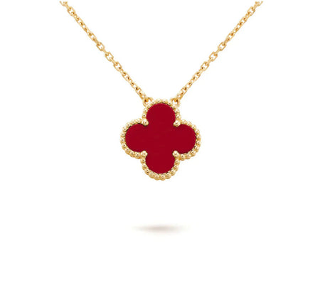 [CLOVER JEWELRY]CLOVER 15MM SINGLE FLOWER NECKLACE COLLECTION