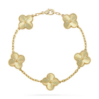 [Clover Jewelry] CLOVER 5 MOTIF LASER BRACELET COLLECTION