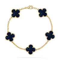 [Clover Jewelry]CLOVER 5 MOTIF PIETERSITE BRACELET COLLECTION