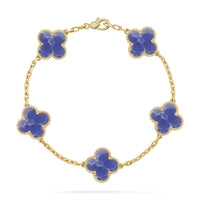 [Clover Jewelry]CLOVER 5 MOTIF BLUE VEINS BRACELET COLLECTION