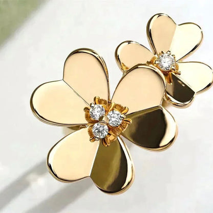 [CLOVER JEWELRY]CLOVER COMOS GOLD DIAMOND RING