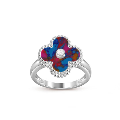 [CLOVER JEWELRY]CLOVER SILVER DIOMND RING COLLECTION