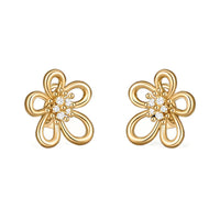 [Clover Jewelry] FLOWERLACE EARRING 5 DIAMONDS